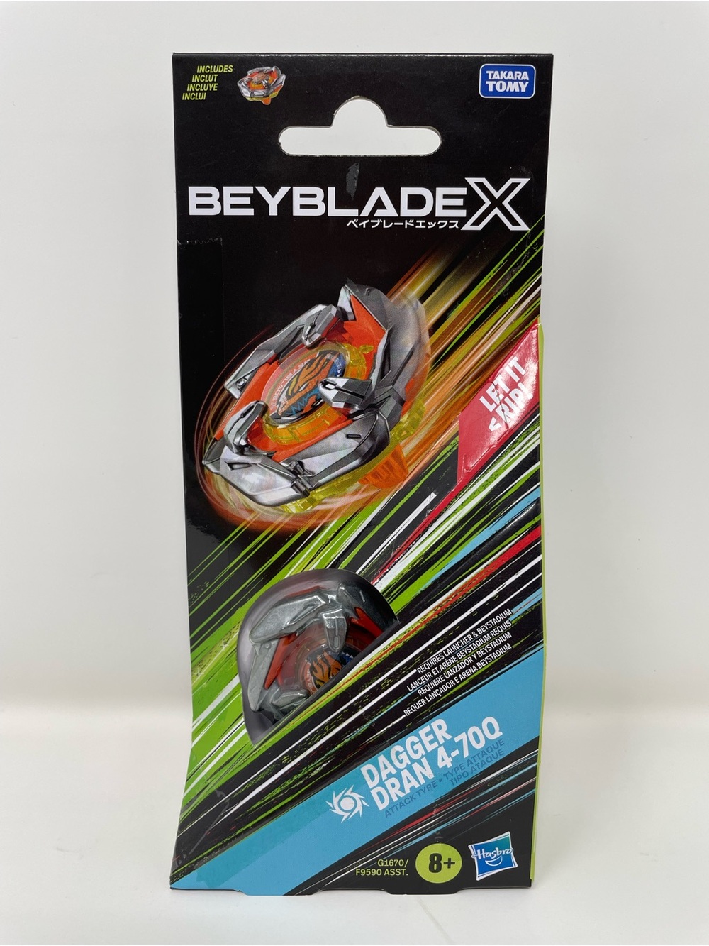 Beyblade X Dagger Dran 4-70Q Sealed Brand New